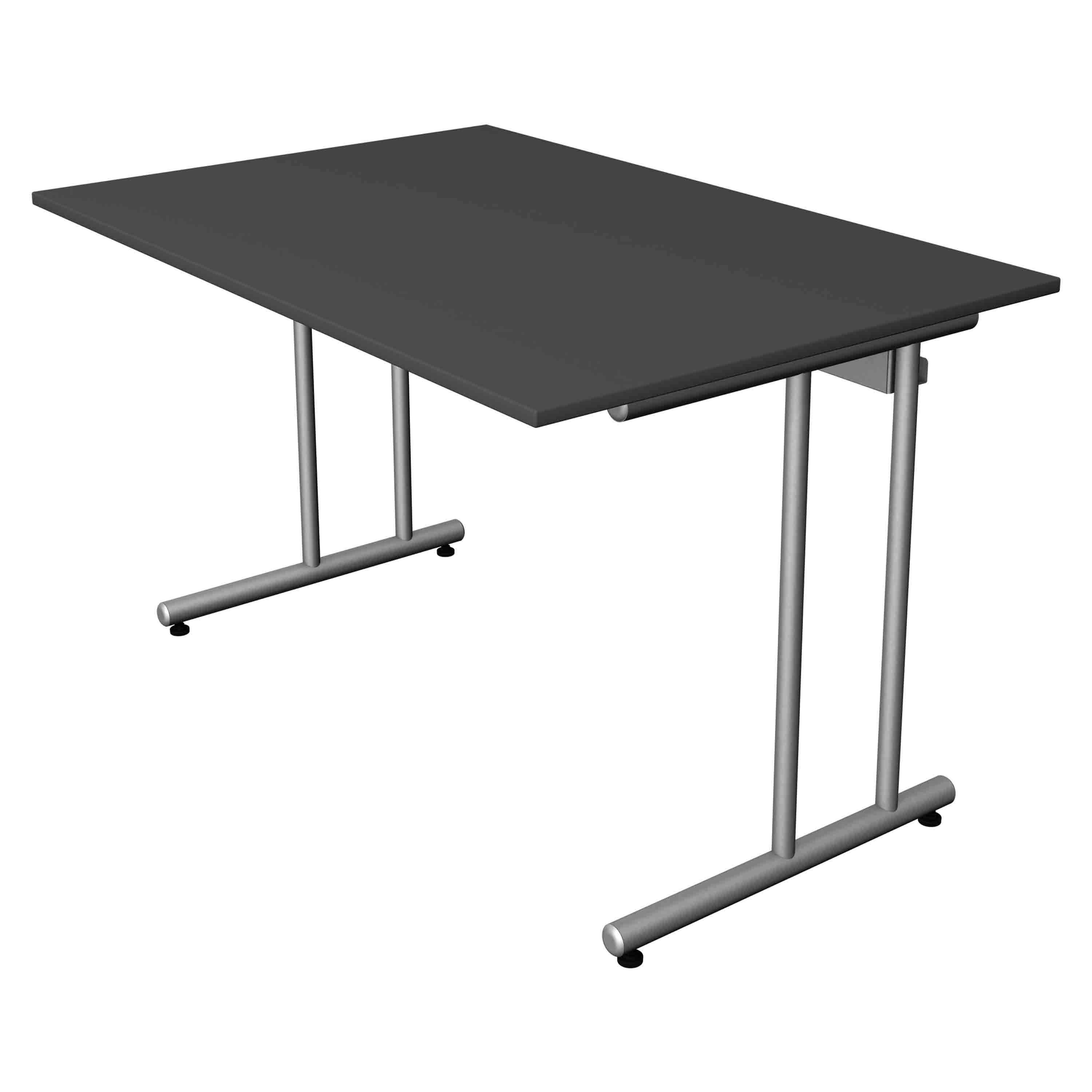 Kerkmann Schreibtisch start-up 120x80, softschwarz Kerkmann Schreibtisch start-up 120x80, softschwarz