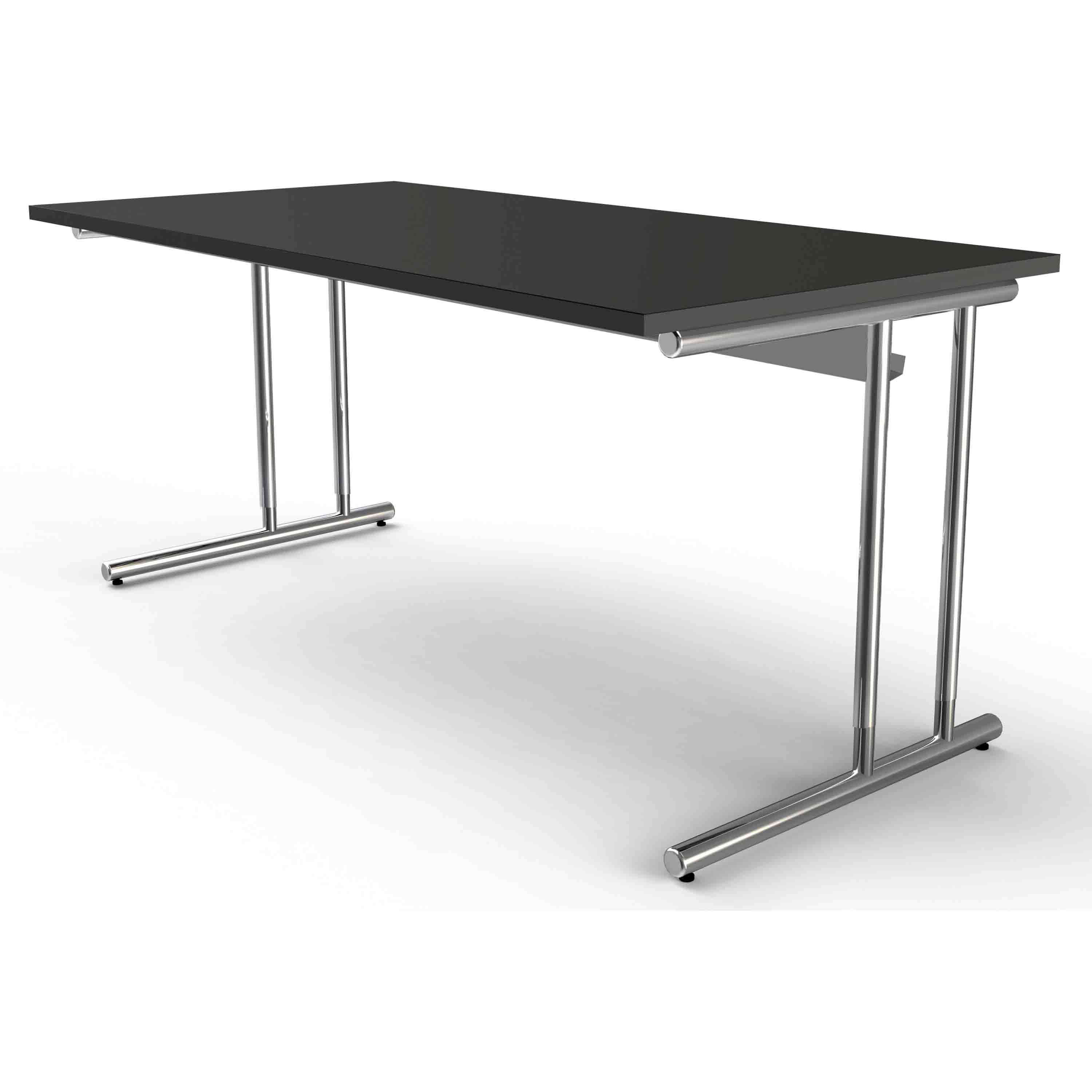 Kerkmann Schreibtisch Artline 160x80, softschwarz