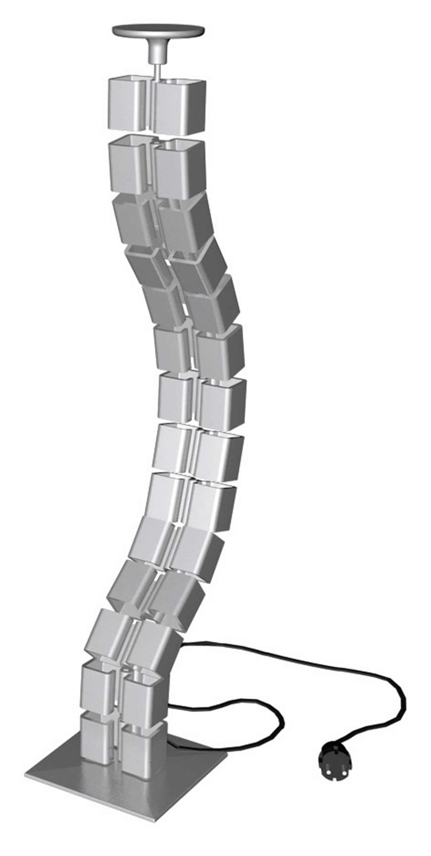 Vertikale Kabelführung