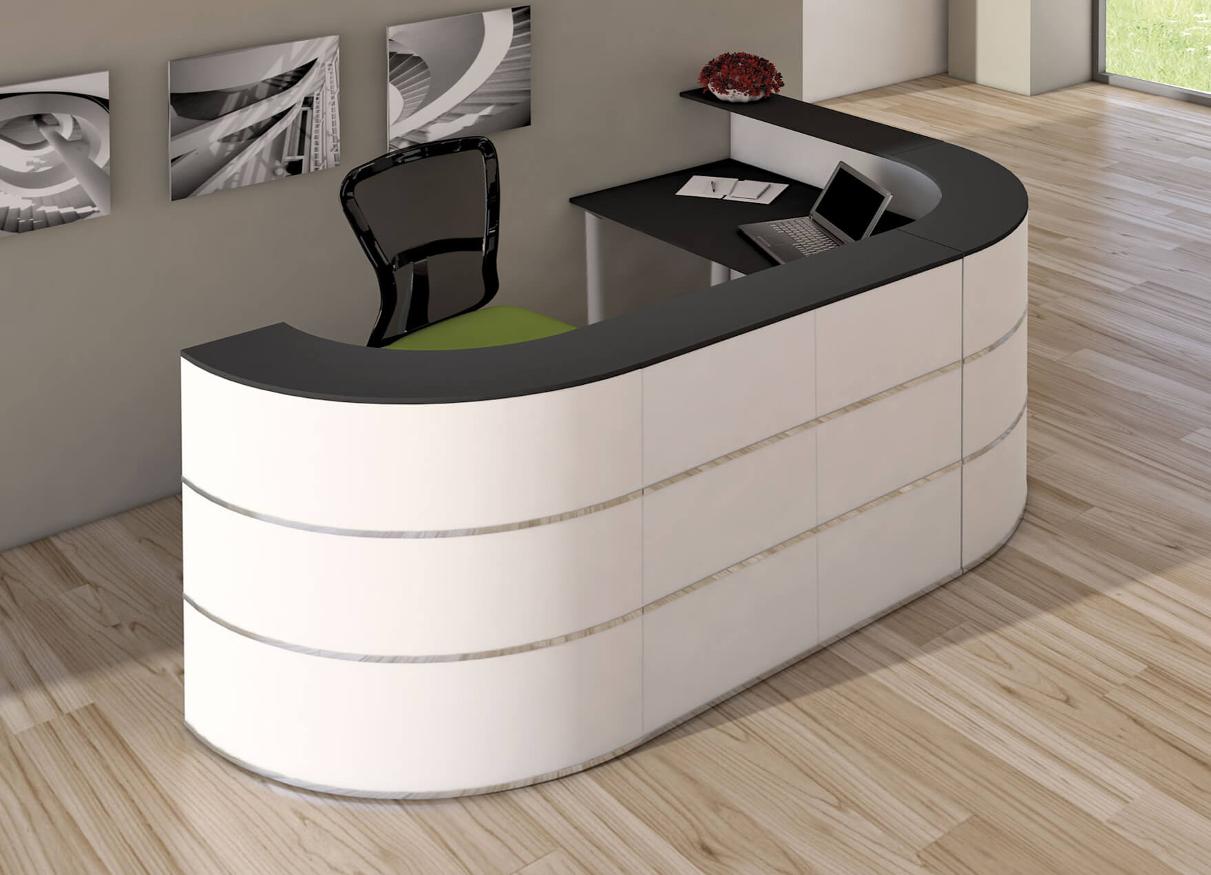 Kerkmann Cento Empfangstheke in L-Form