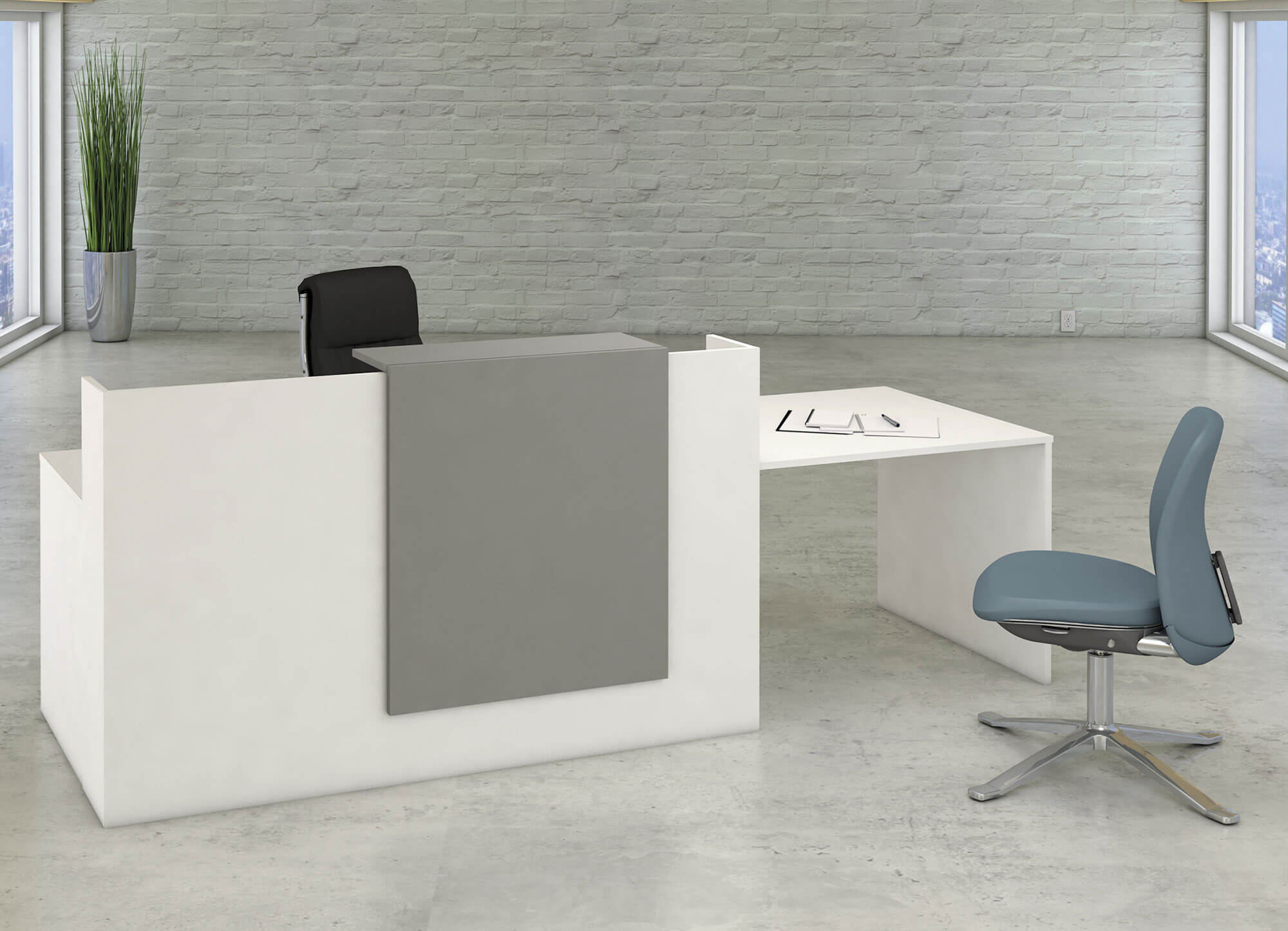 Kerkmann Sydney Kompakt-Theke mit Beratungsplatz