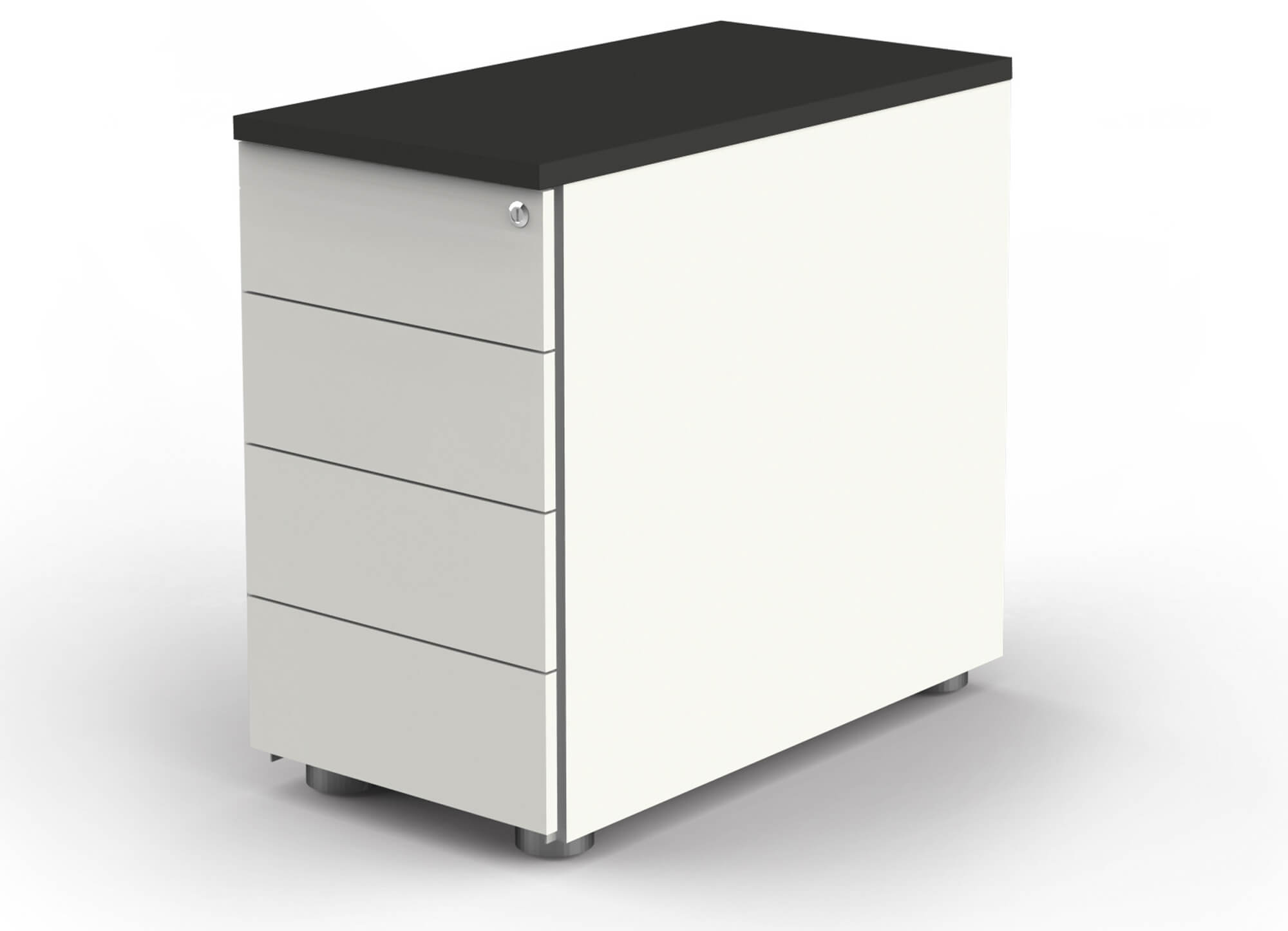 Premium Standcontainer, schwarz