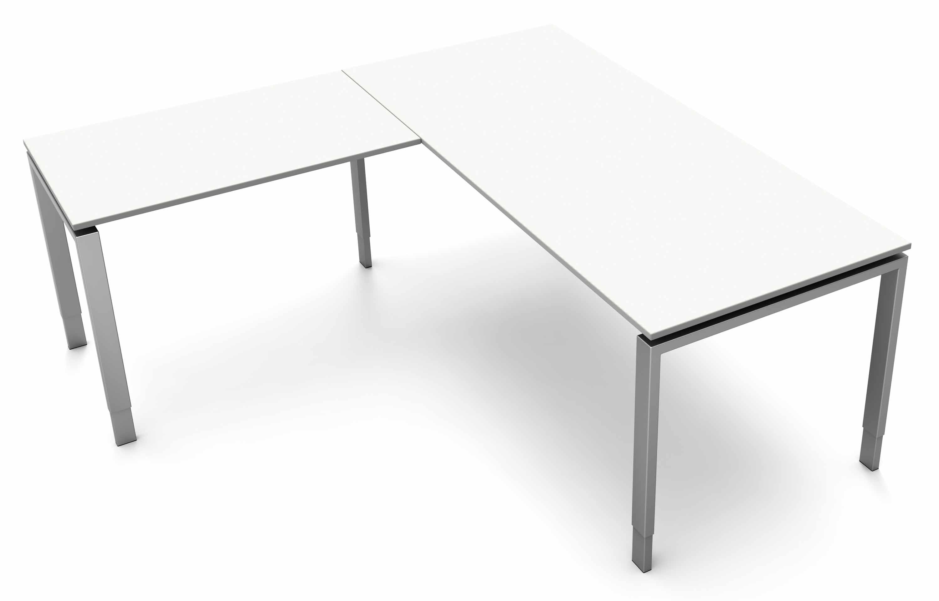 Kerkmann Eckschreibtisch Form 5.1, 180x180, Weiß, 110518.11.4149.10, 4044917436442