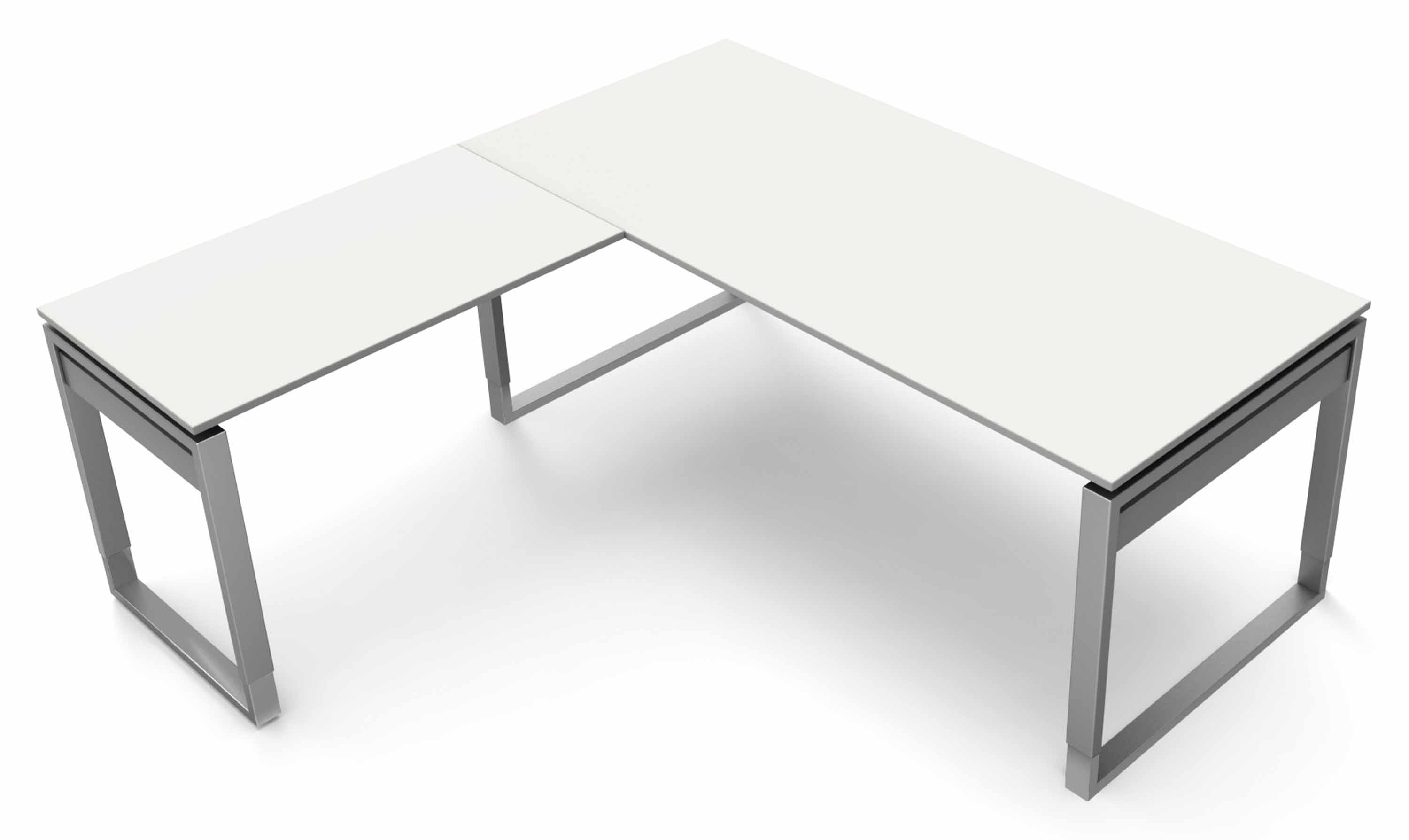 Kerkmann Eckschreibtisch Form 5.2, 180x180, Weiß, 110518.11.4053.10, 4044917436640