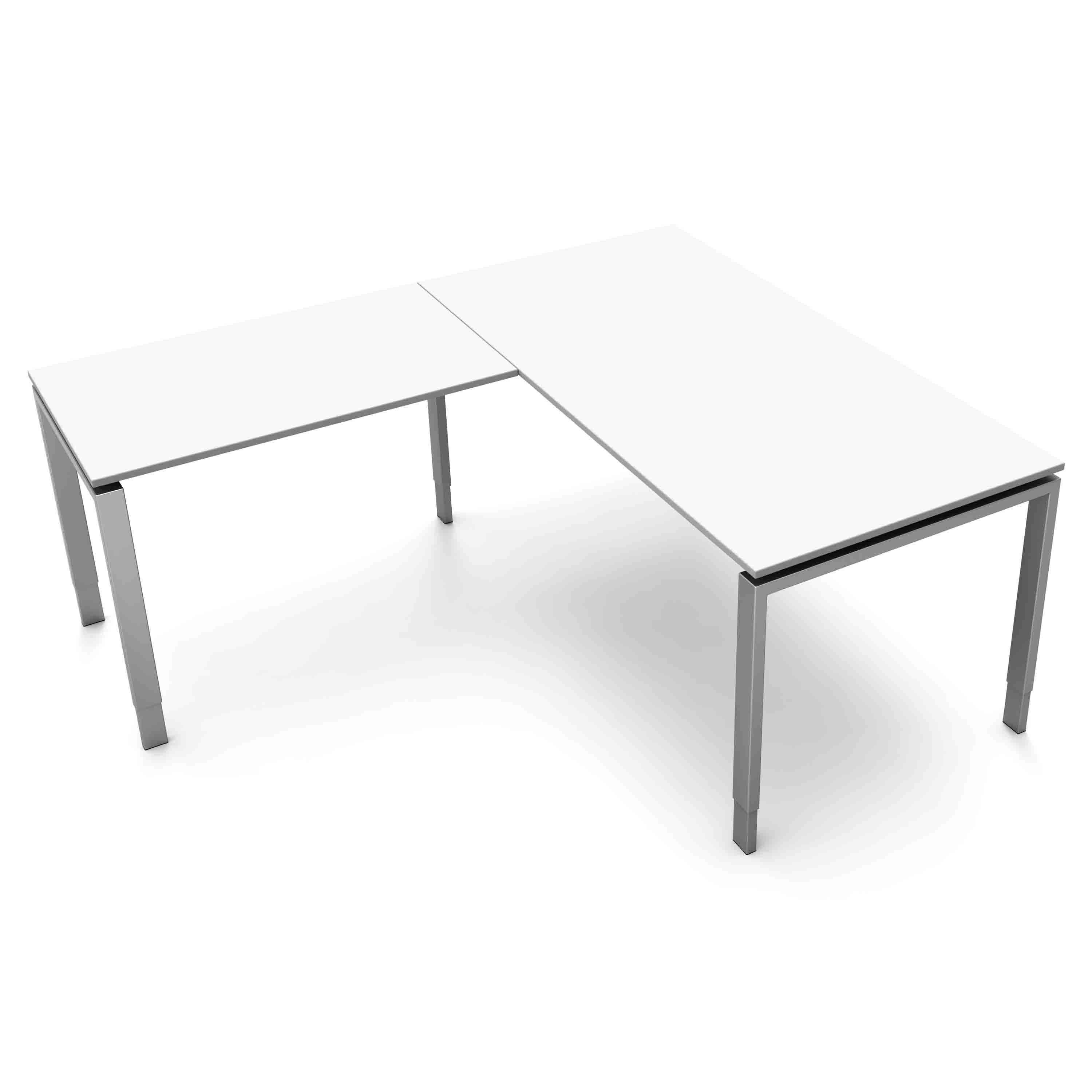Kerkmann Eckschreibtisch Form 5.1, 160x180, Weiß, 110518.11.4139.10, 4044917436381