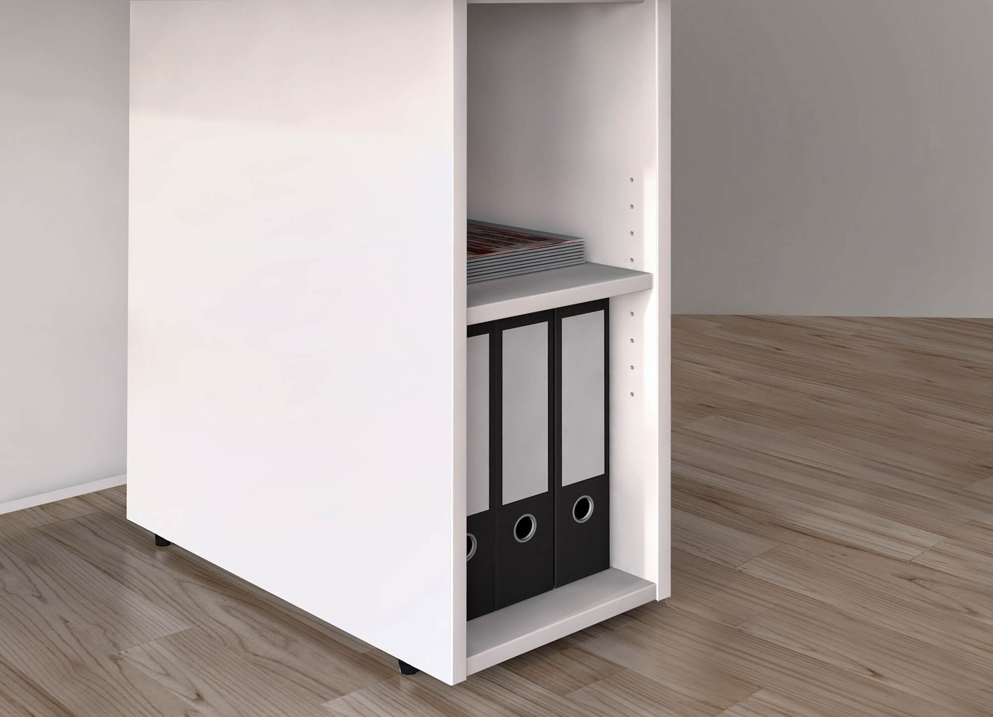 Kerkmann Offenes Stauraum-Element für Empfangstheke