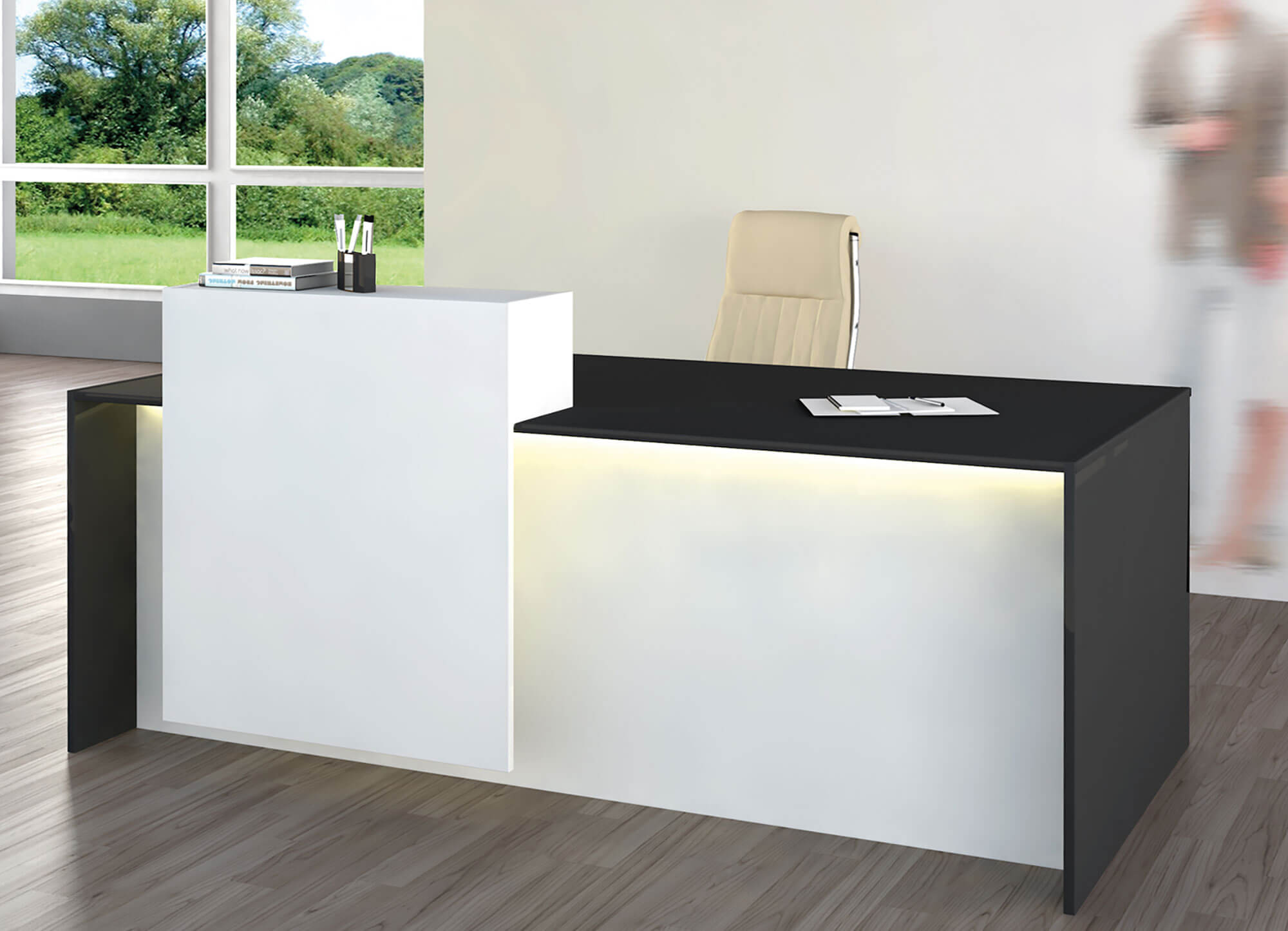 Kerkmann Palermo Beratungstheke mit Empfangsmodul