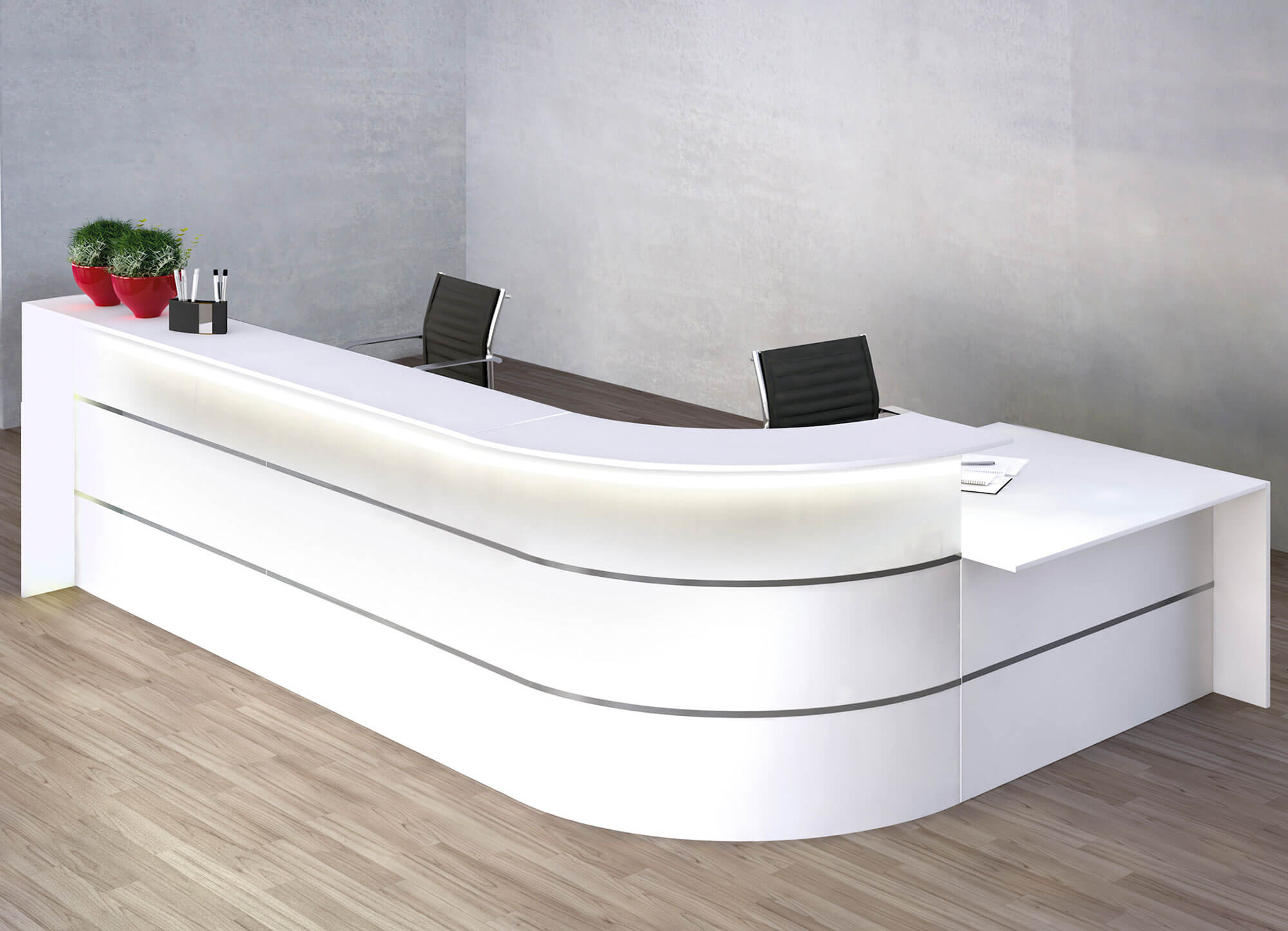 Kerkmann Bari L-Theke mit Beratungsplatz