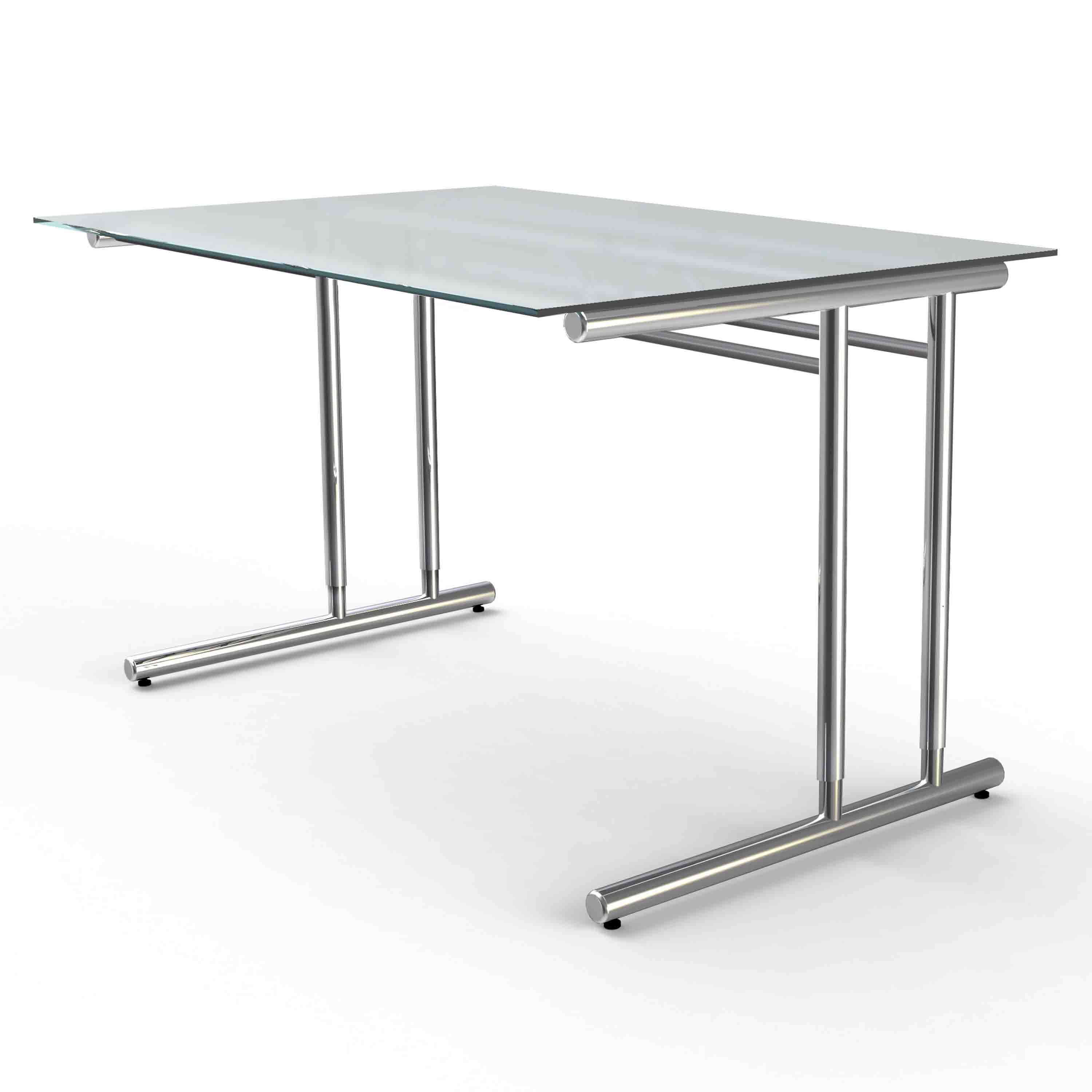 Kerkmann Schreibtisch Artline 120x80, Glas